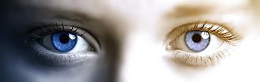 Hecht Blaue Augen